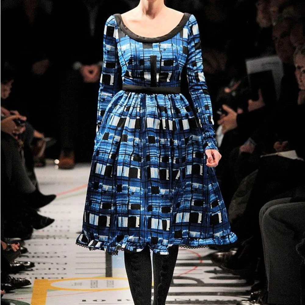 PRADA F/W 2010 Printed Mini Dress - Picture 1 of 4
